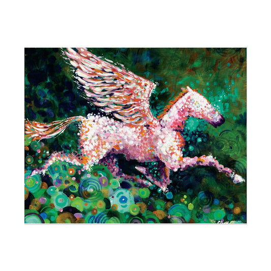 "Run With Joy" Art Print