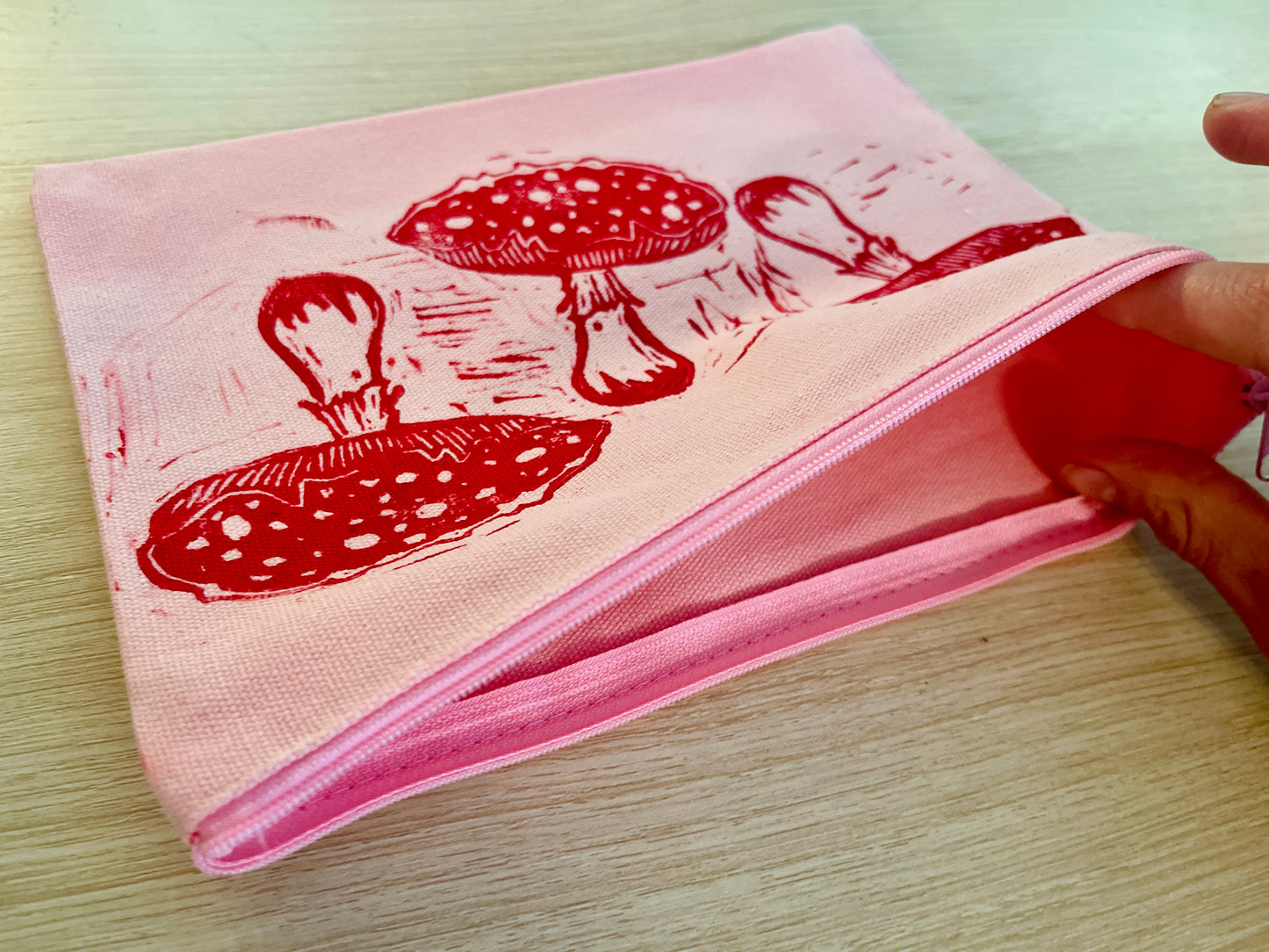 Agaric Mushrom Zip Bag