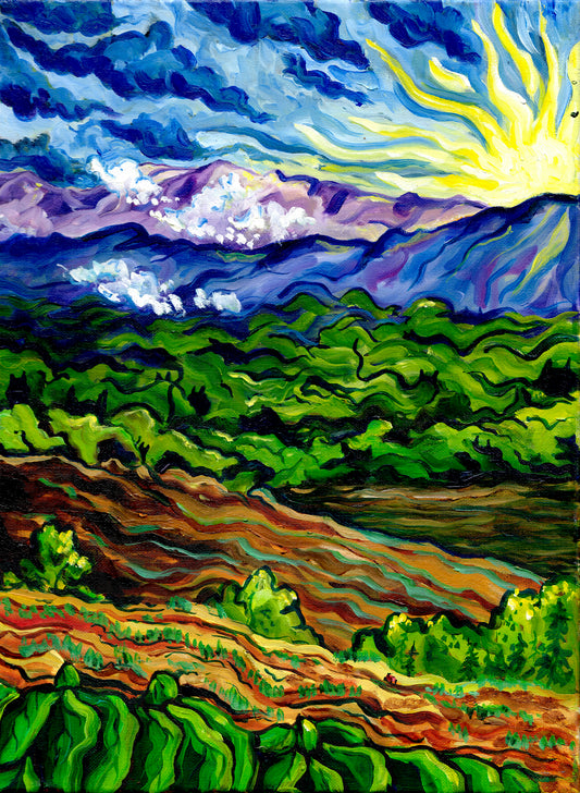 How Many Cats? - Original Oil Painting