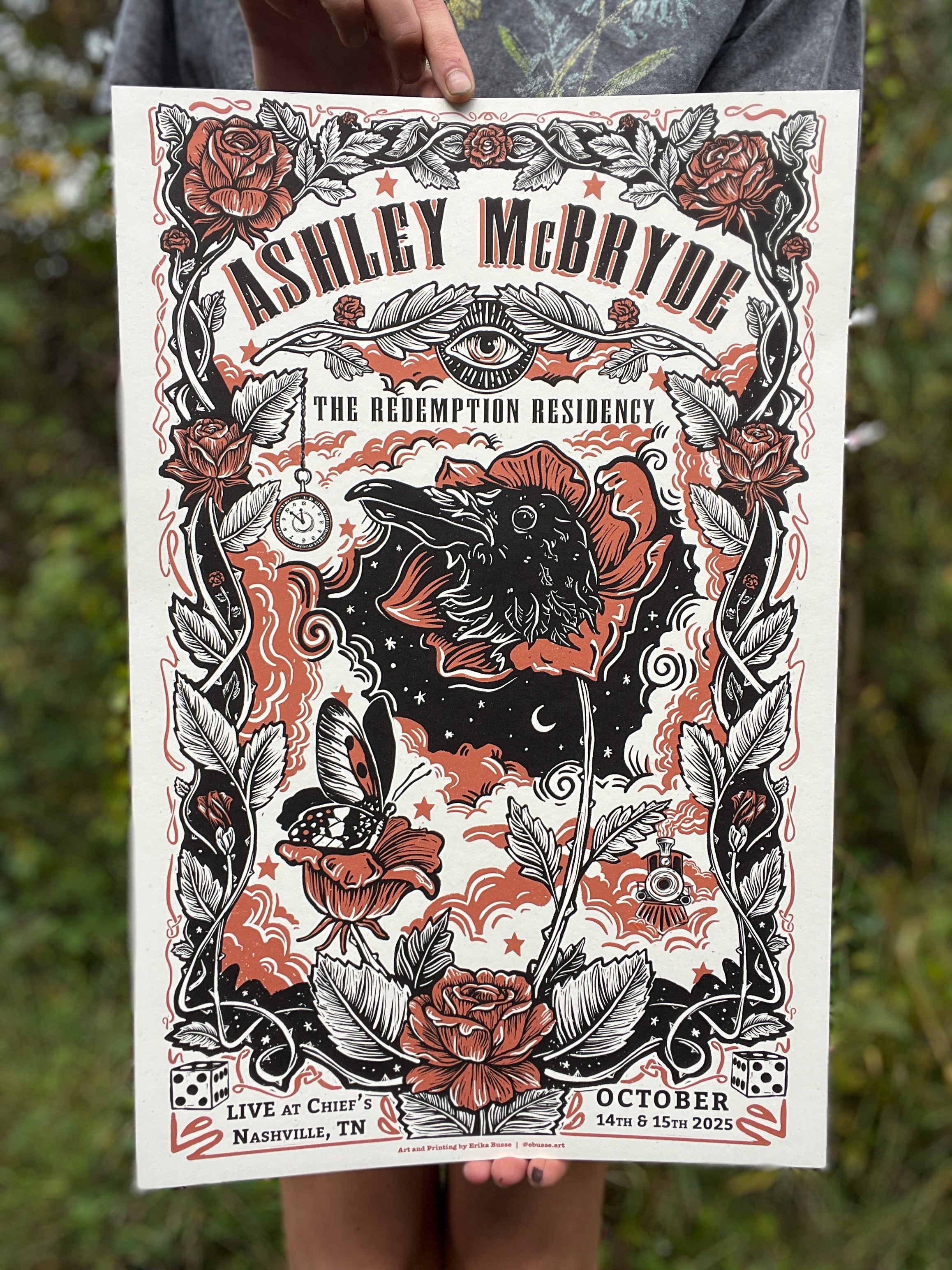 ルーシー・リー　アトリエポスター Ashely McBryde - 10/14-15 AP Posters – Erika Busse Art