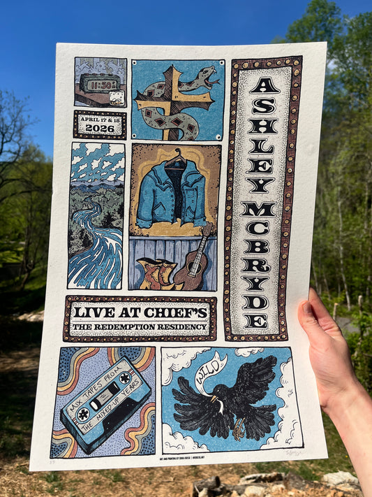 Ashley McBryde - 4/17-18 AP Posters
