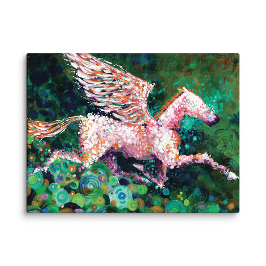 Pegasus Running With Joy