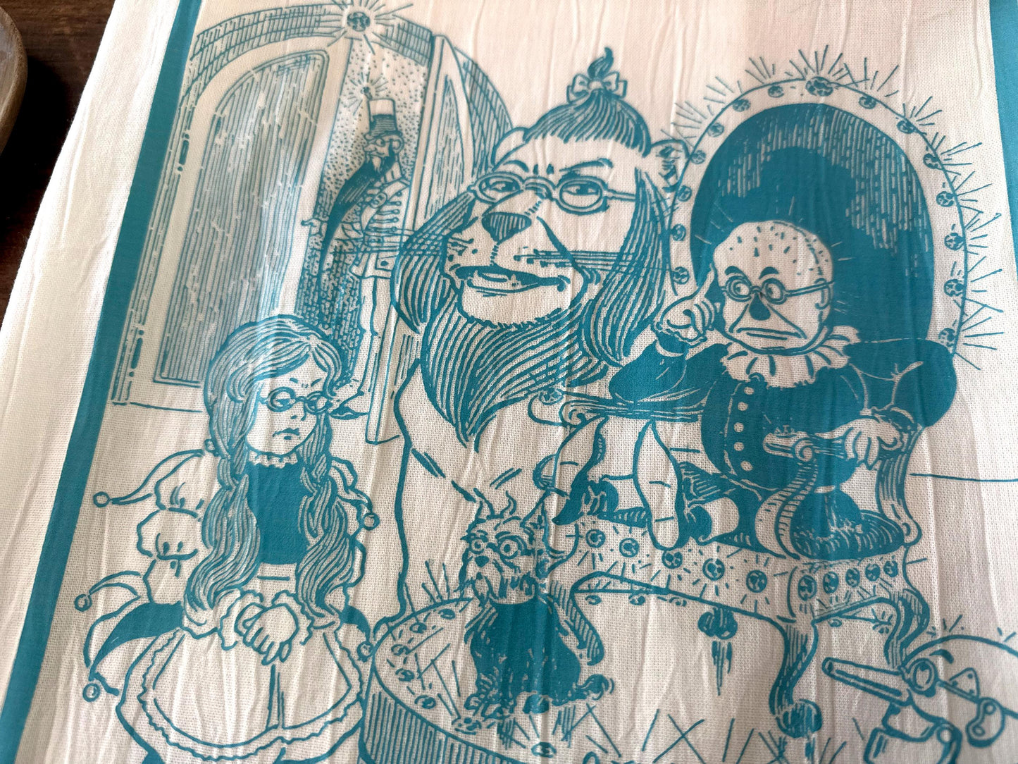 Oz Character Vintage Art Tea Towel