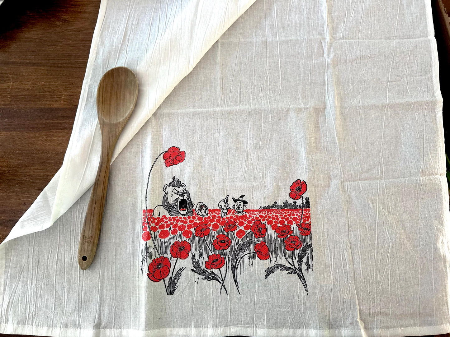 Vintage Wizard of Oz Tea Towel