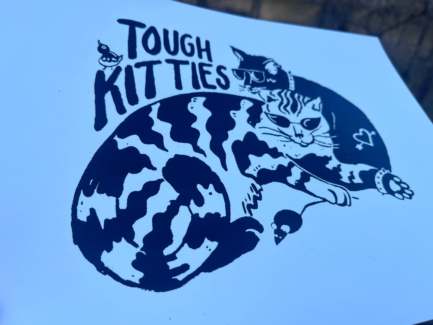 Tough Kitties - Screen Print