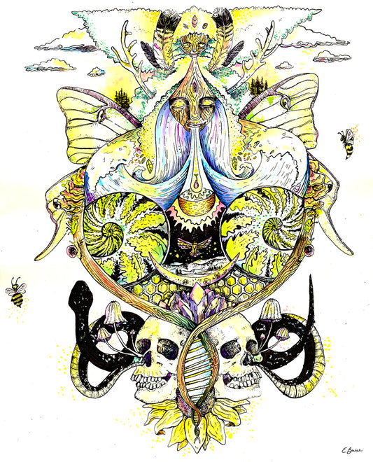 Breath of Life - Original Watercolor