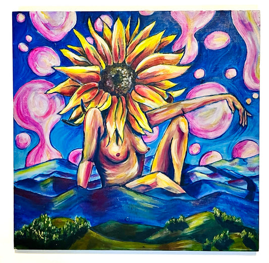 Feeling It In My Fingertips - Original Oil Painting