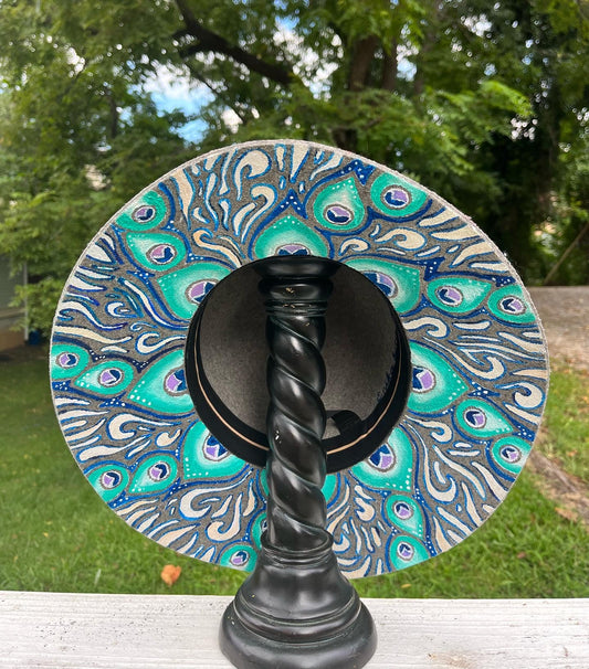 Mystic Peacock Hat