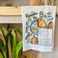 Pumpkin Pie Recipe Tea Towel