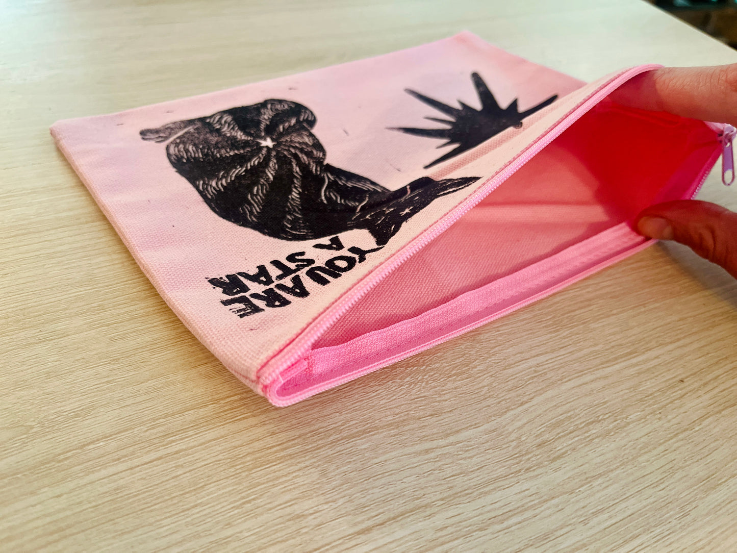 You Are A Star Zip Bag