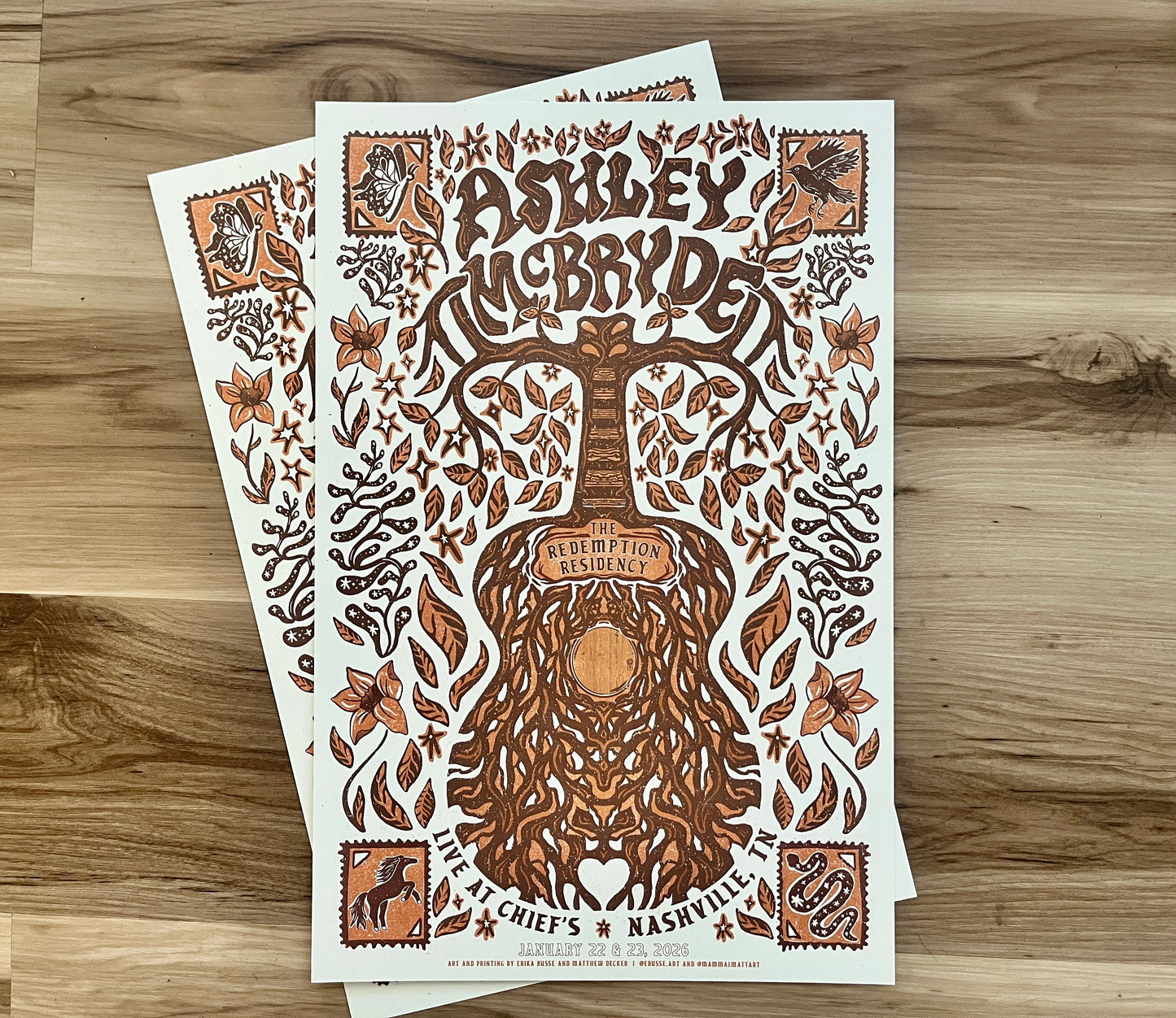 Ashely McBryde - 1/22-23 AP Posters