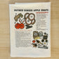 Nutmeg Ginger Apple Snaps Recipe Tea Towel
