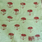 Agaric Mushroom Patterned Tea Towel