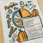 Pumpkin Pie Recipe Tea Towel