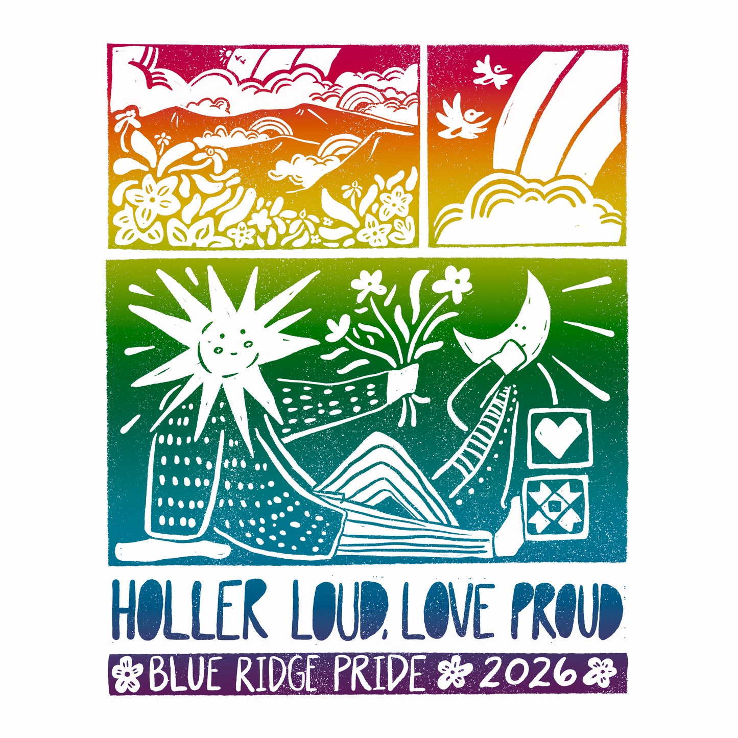 Blue Ridge Pride 2026 Art Prints