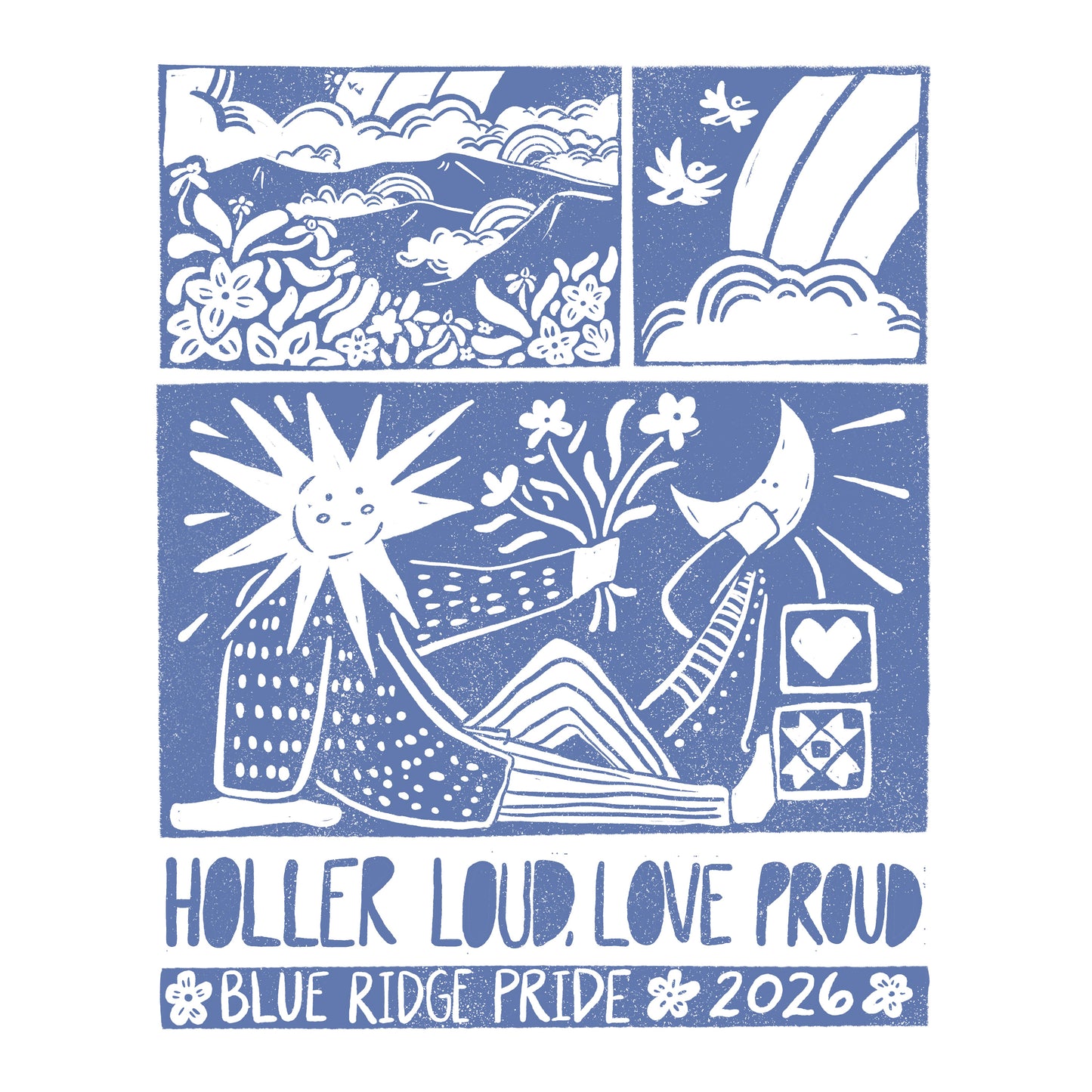 Blue Ridge Pride 2026 Art Prints