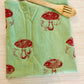 Agaric Mushroom Patterned Tea Towel