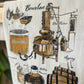 Bourbon and Old Fashion Recipe Tea Towel