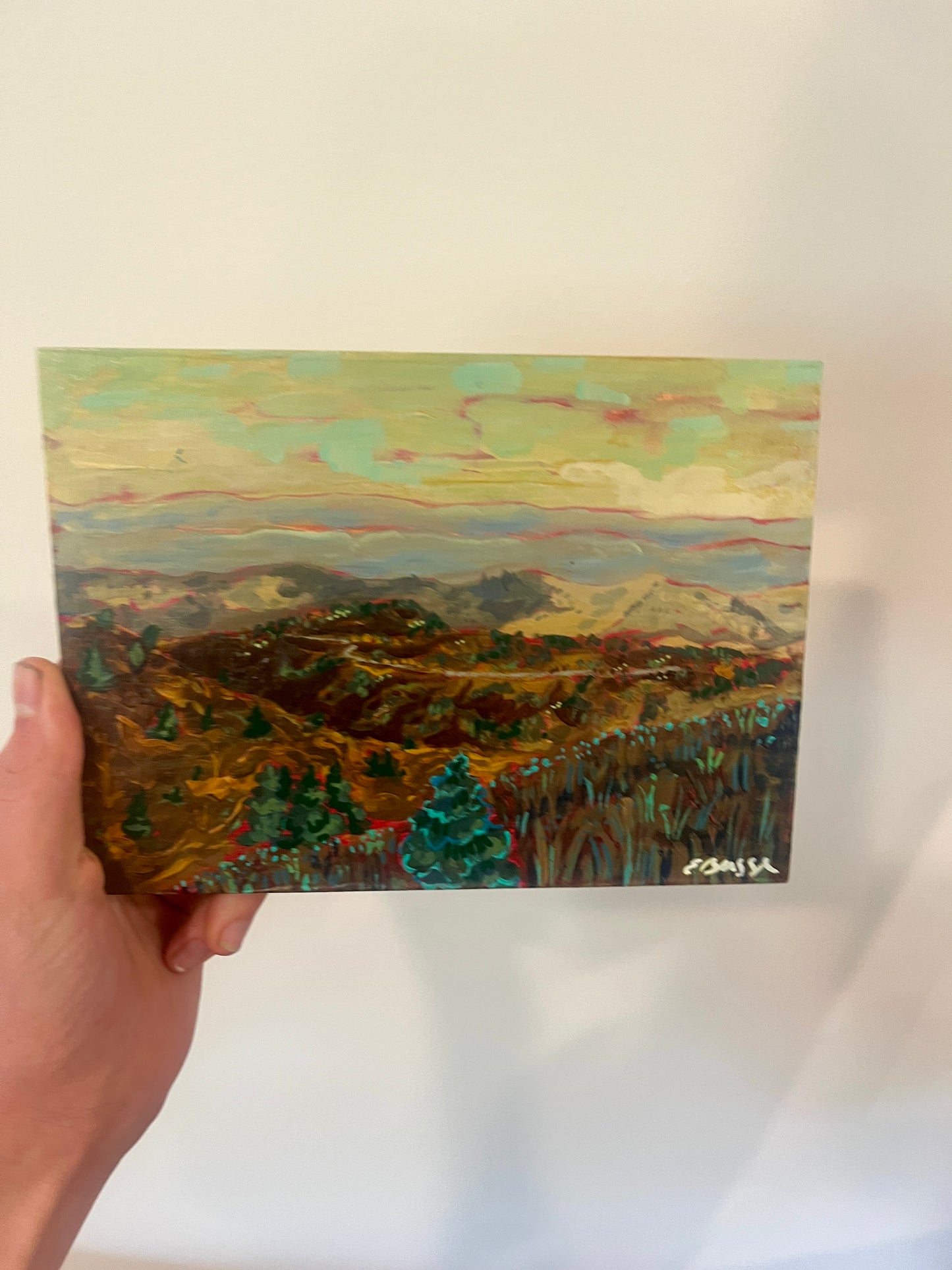 View from Black Balsam - Original Painting