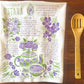 Ostara Herbs Tea Towel