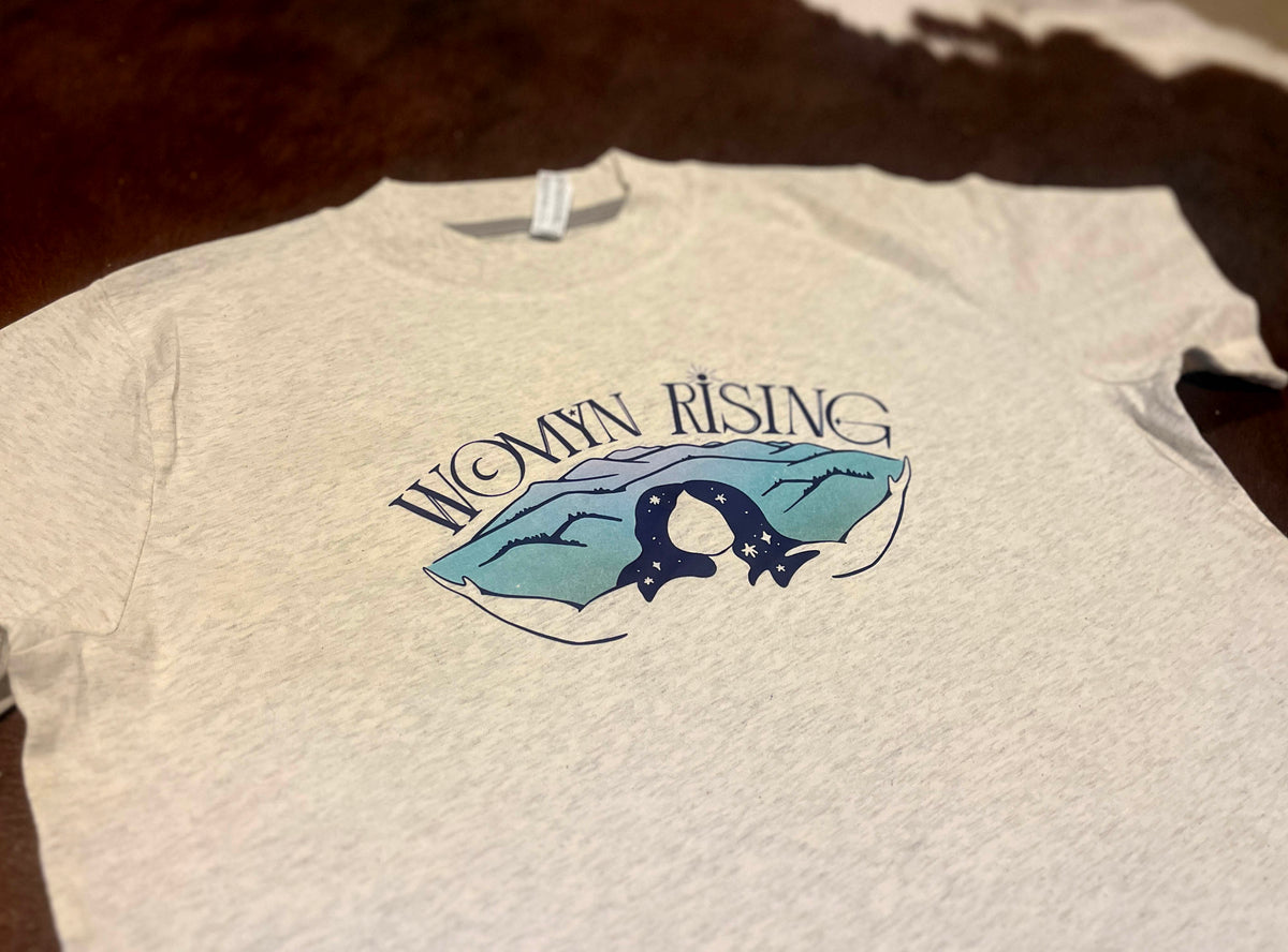 Womyn Rising Boxy Crop Top