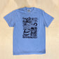 Owl Story Linocut T-Shirt