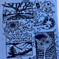 Owl Story Linocut T-Shirt