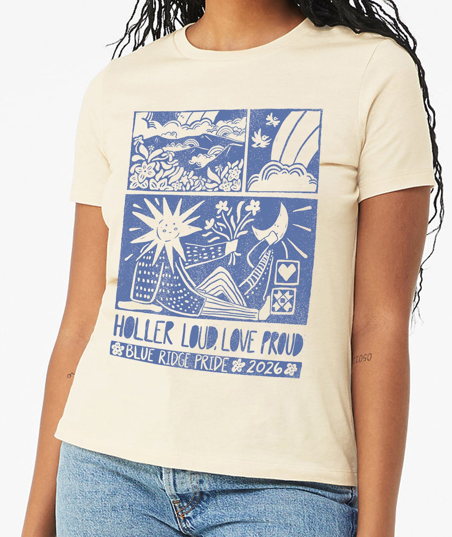 Blue Ridge Pride Womens T-Shirt