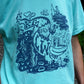 Fishing for Fishies King Gizzard and the Lizzard Wizard Fan Shirt - KGLW, king gizz, alligator, screen printed by hand on comfort colors