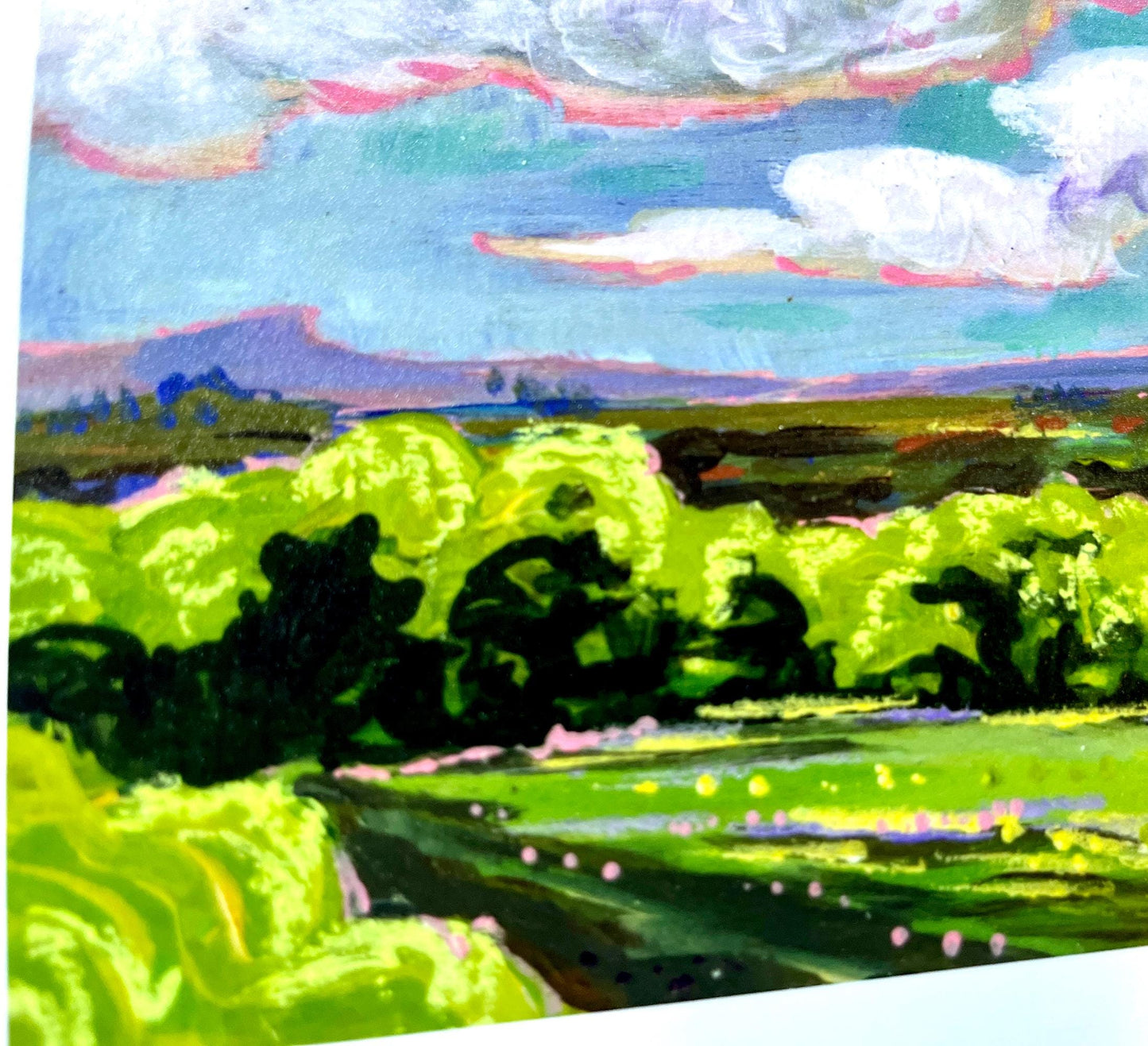 Scenic Drive - Appalachian Landscape Painting - Art Print