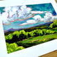 Scenic Drive - Appalachian Landscape Painting - Art Print