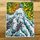 Roaring Waters-Waterfall Painting Art Print