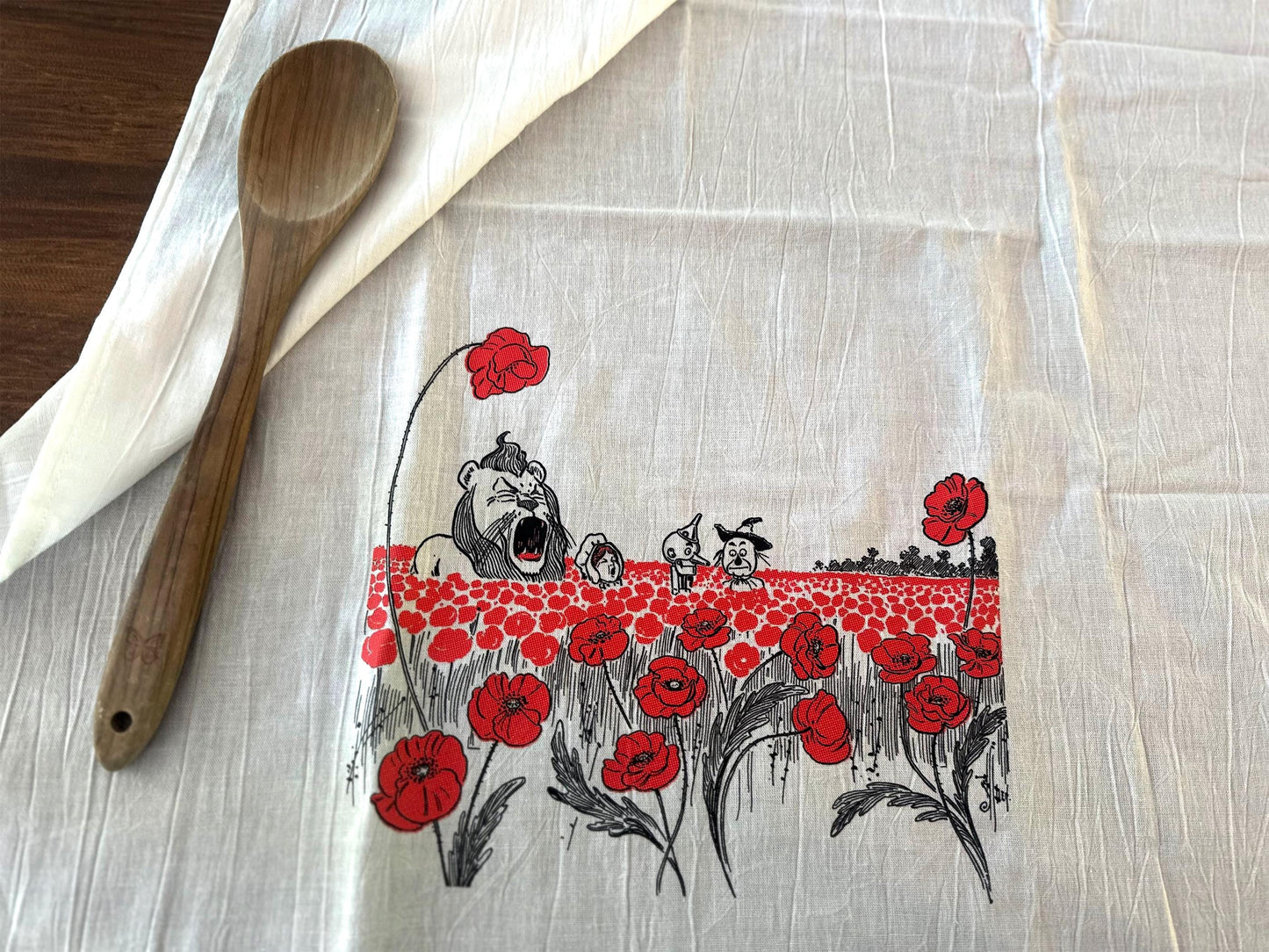 Vintage Wizard of Oz Tea Towel