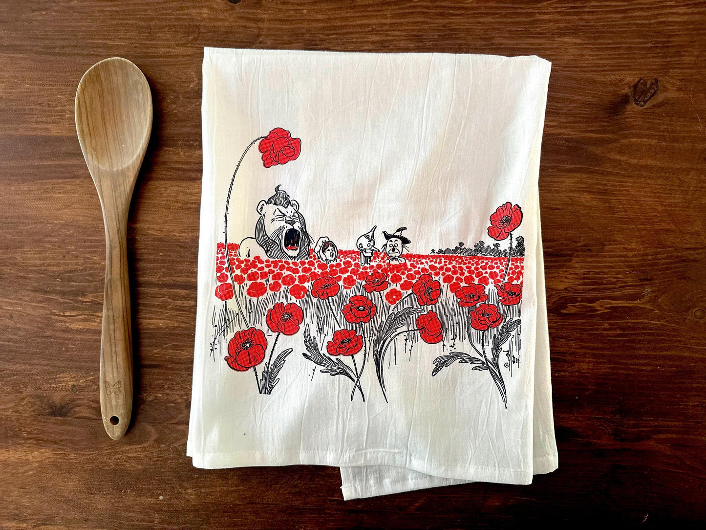 Vintage Wizard of Oz Tea Towel