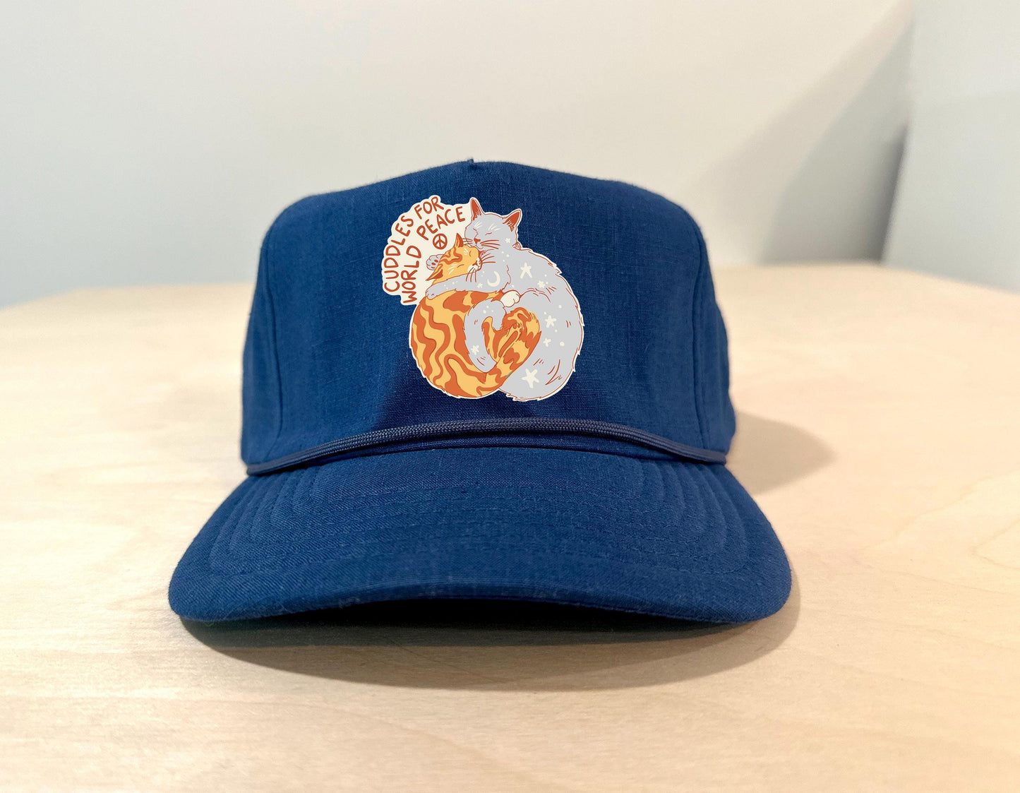 Cuddles for World Peace - Cat Hat