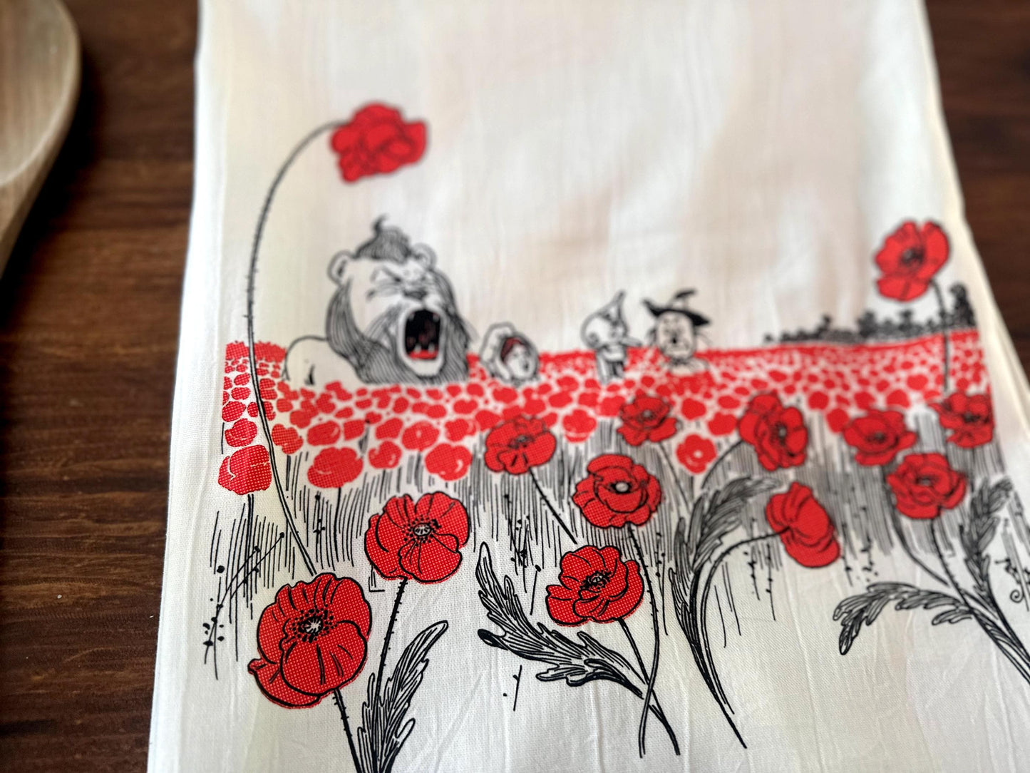 Vintage Wizard of Oz Tea Towel