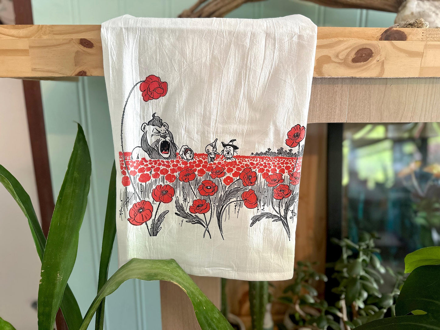 Vintage Wizard of Oz Tea Towel