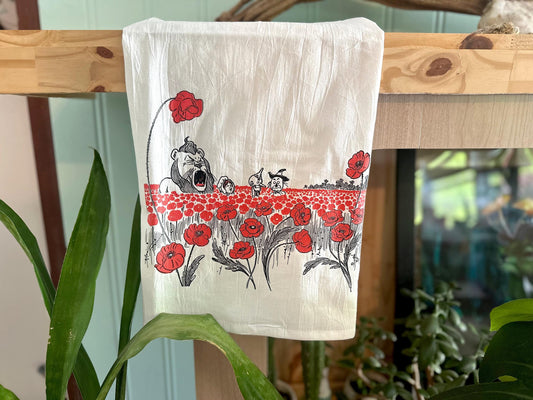 Vintage Wizard of Oz Tea Towel