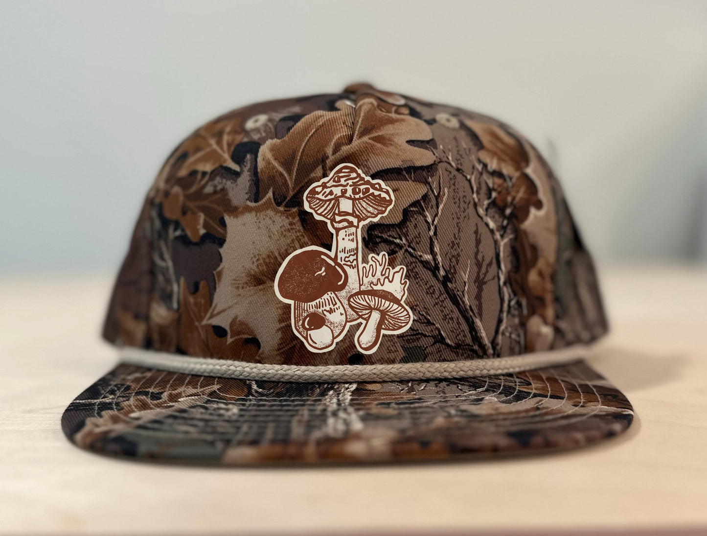 Vintage Mushroom Camo Hat