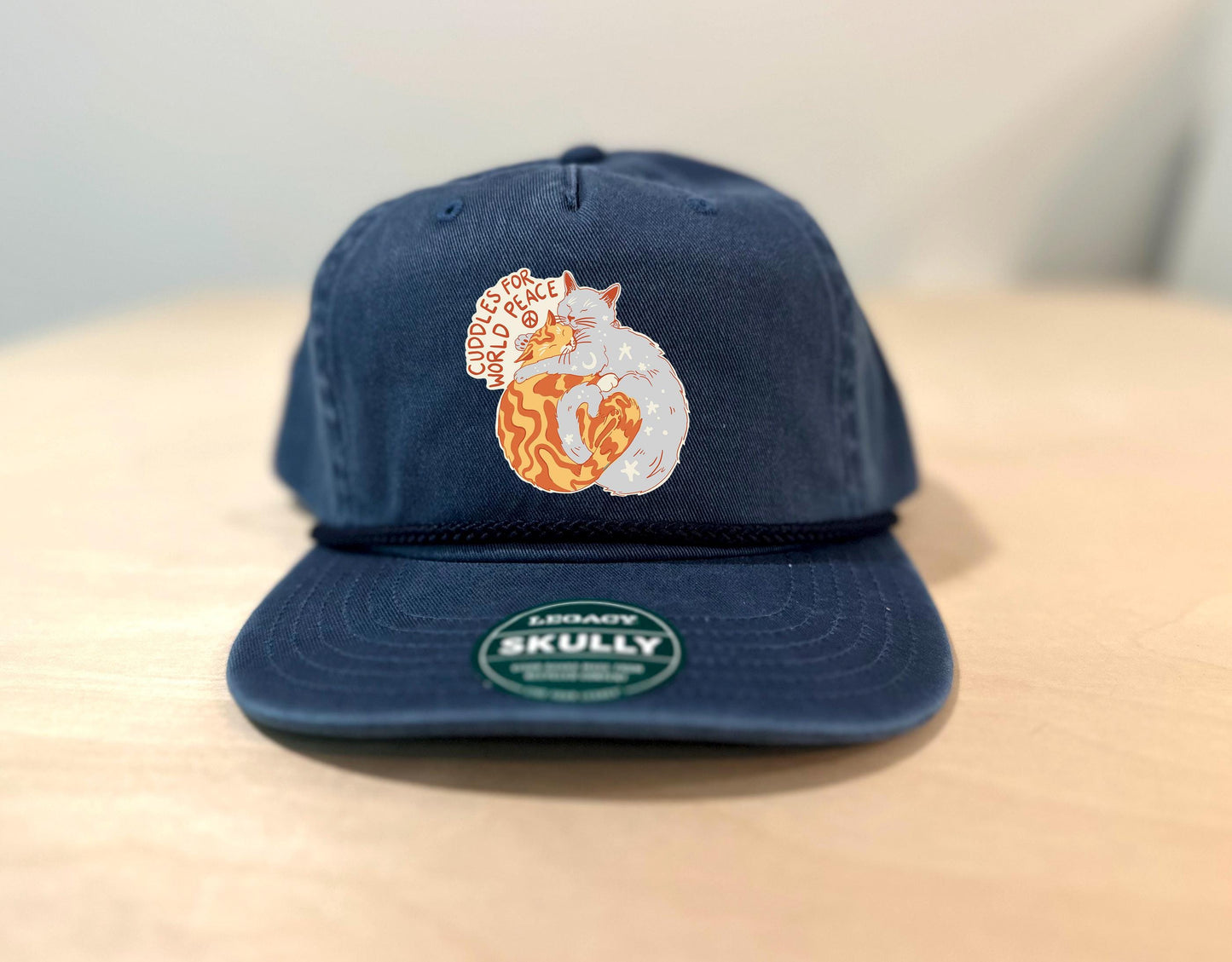 Cuddles for World Peace - Cat Hat