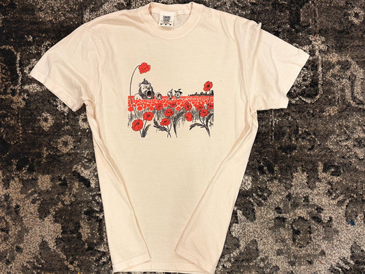 Vintage Poppy field Shirt