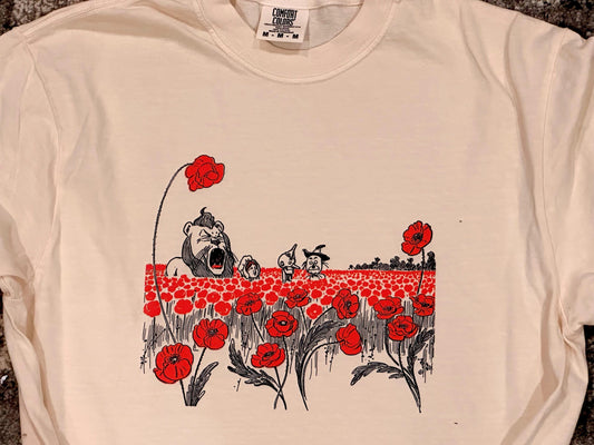Vintage Poppy field Shirt