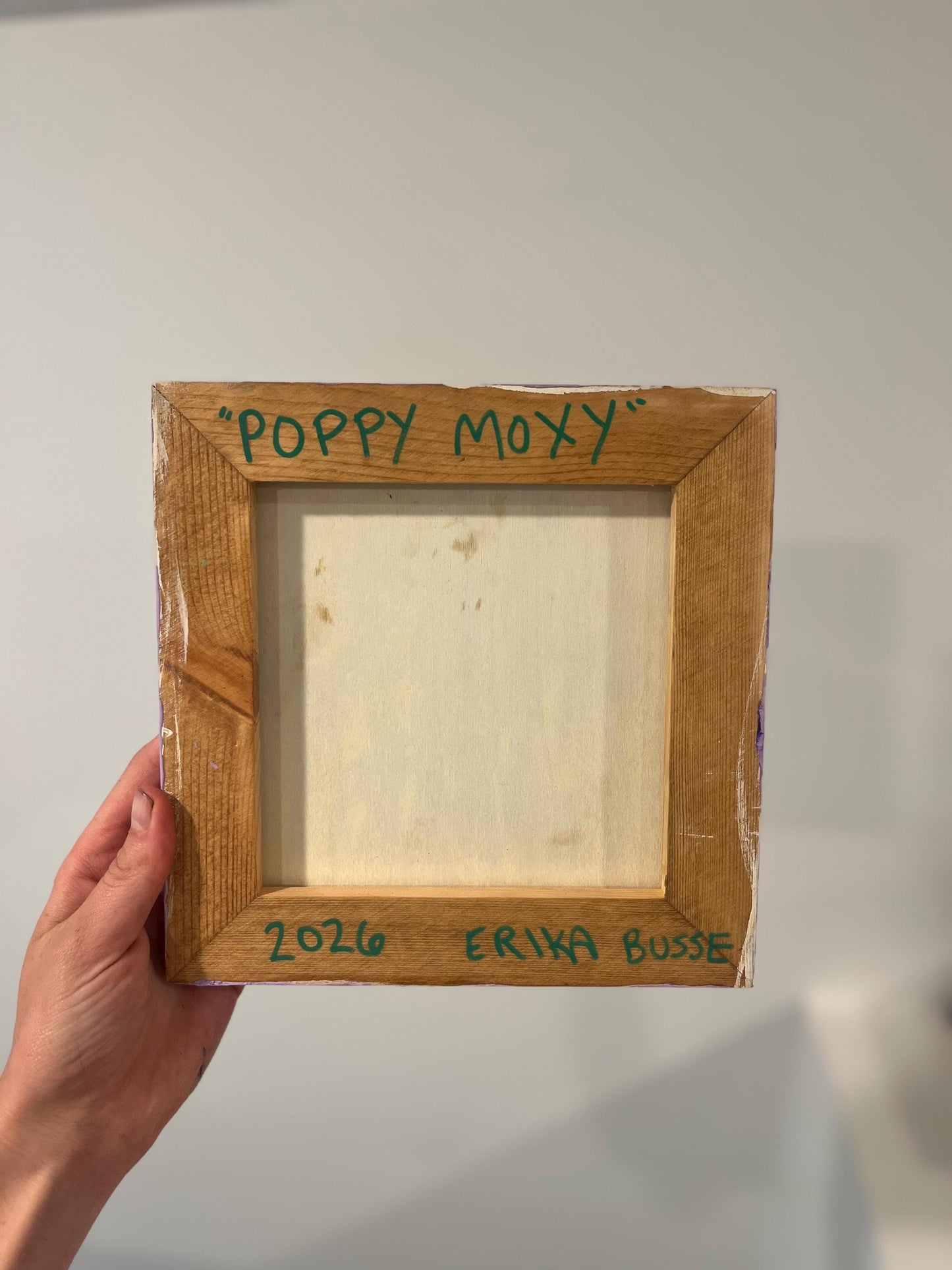 Poppy Moxy - Original Acrylic Painting