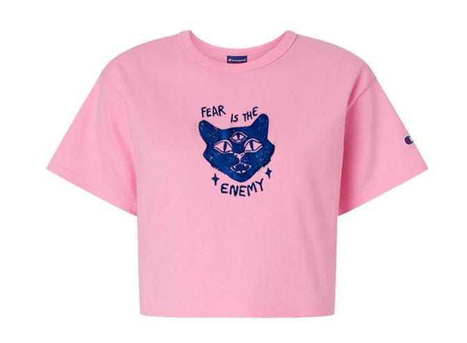 Fear is the Enemy Boxy Crop