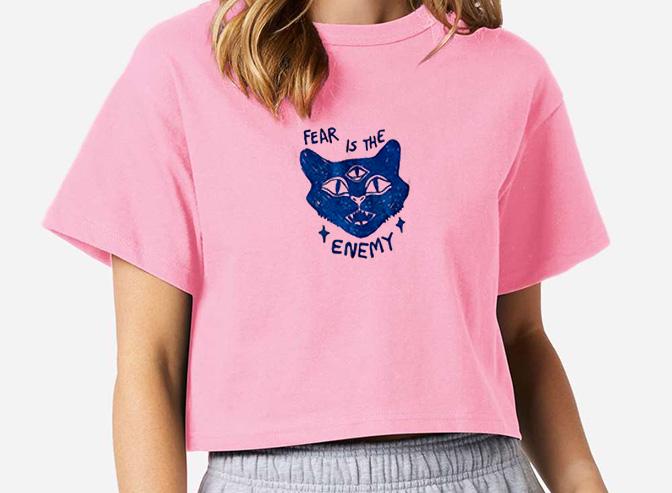 Fear is the Enemy Boxy Crop
