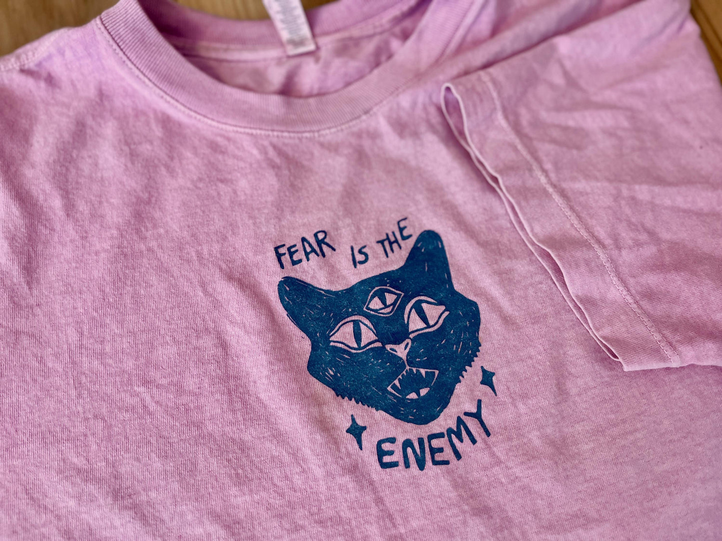 Fear is the Enemy Boxy Crop