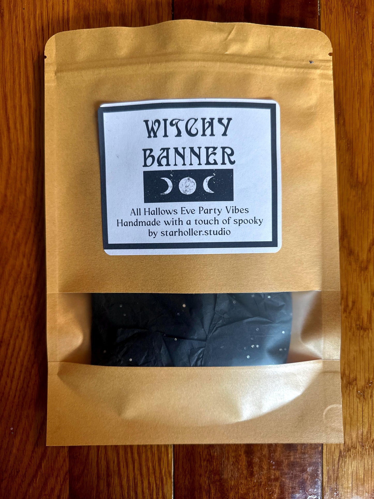 Handmade Witchy Halloween Banner