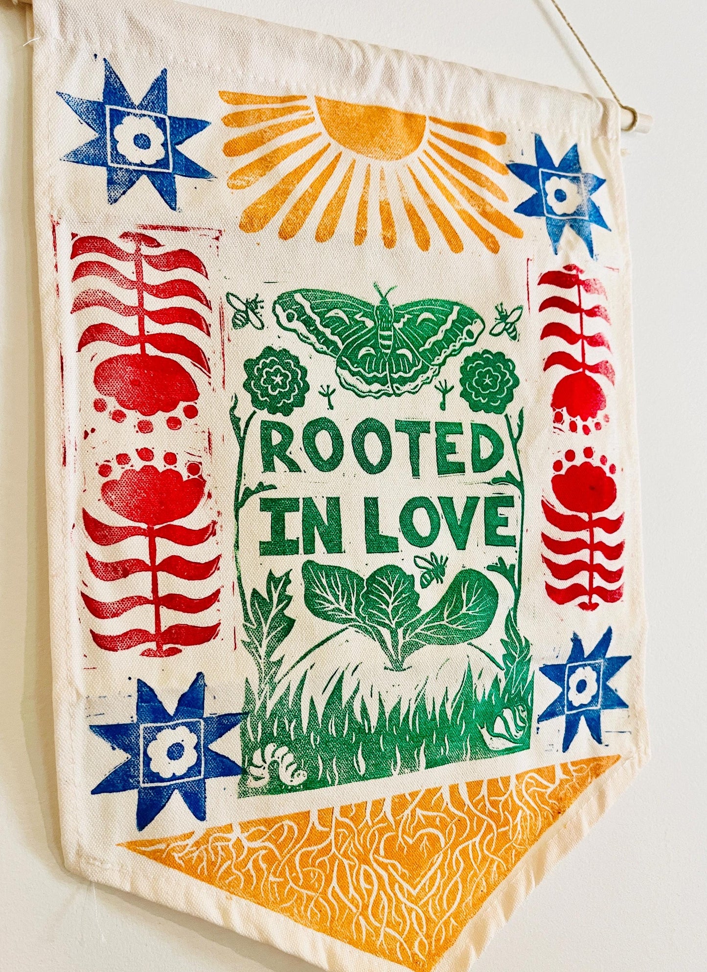 Rooted in Love Canvas Banne