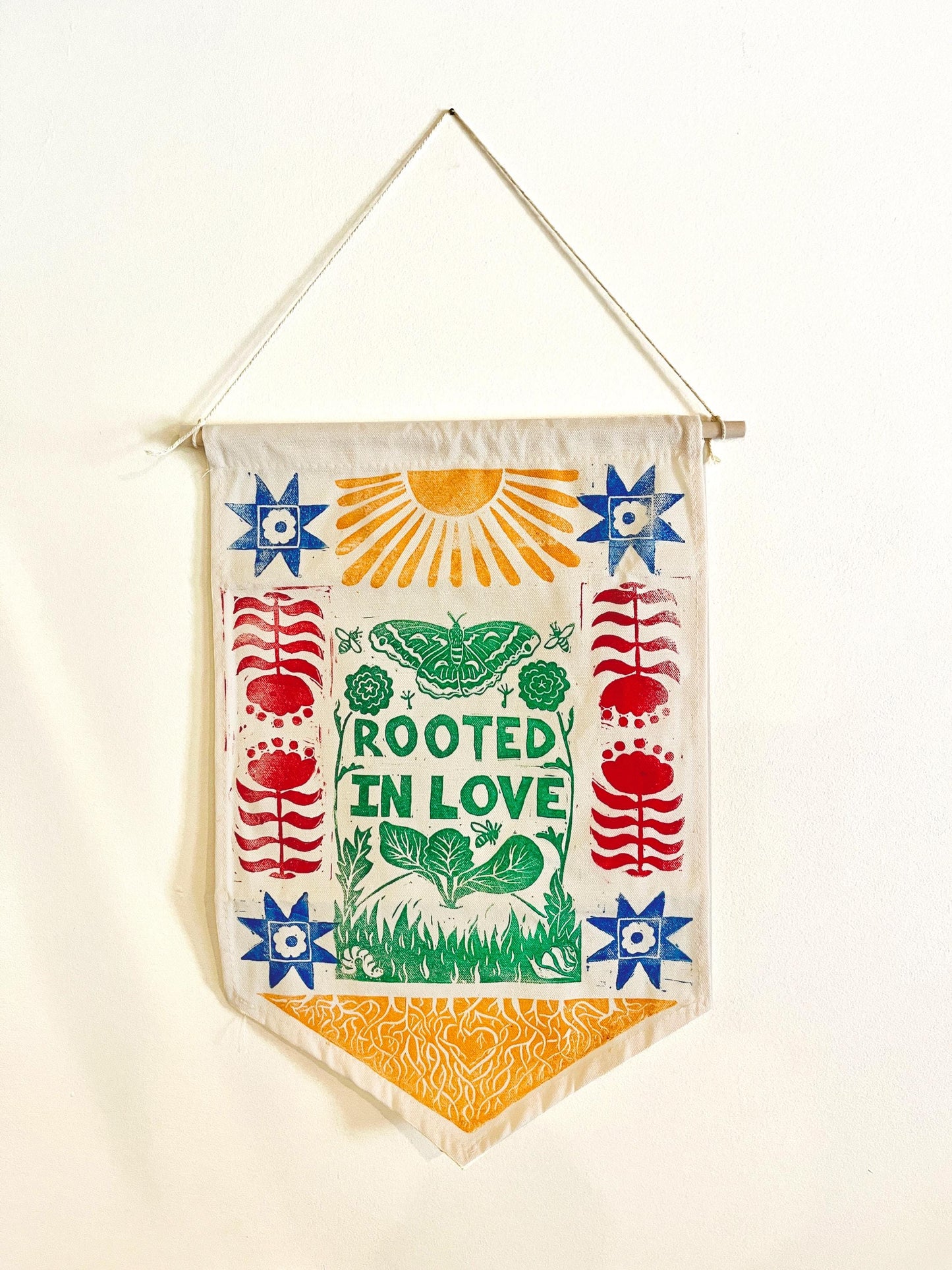 Rooted in Love Canvas Banne